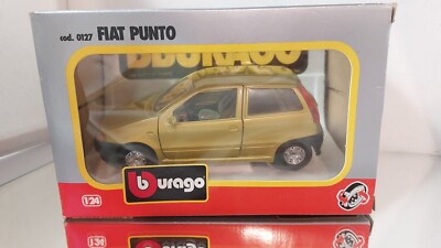 Bburago 1:24 Fiat Punto In Box Burago