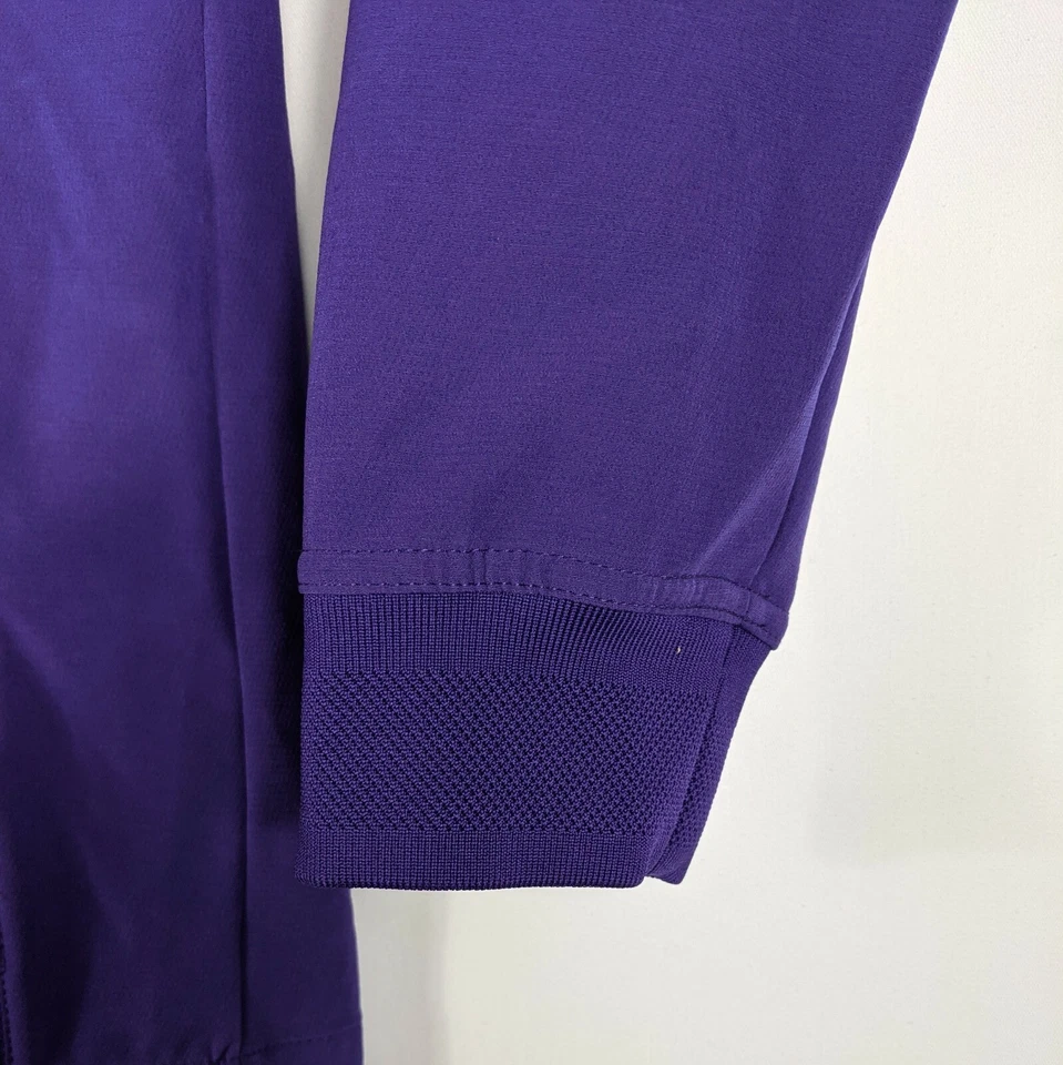 Chaqueta LSU púrpura para mujer calentamientos medianos Nike elástica Geaux Tigers Foto 4 de 4