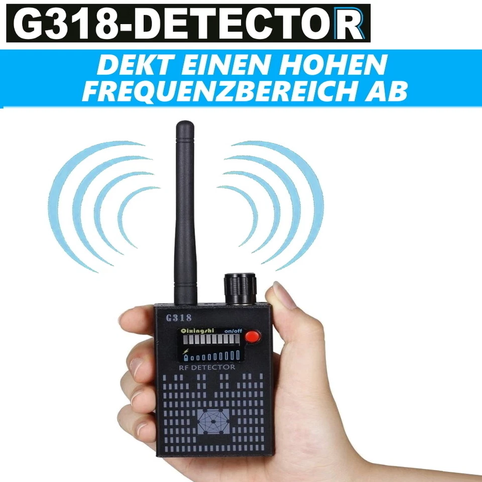 G318-DETECTOR Super Tracker GPS Wanzen Detektor Wanzenfinder Handy Cam Wifi Funk - Bild 4 von 4