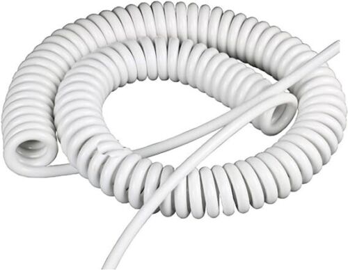 Cable de bobina retráctil 4 cables calibre 18 10' pies cable SJT extendido - Imagen 1 de 1