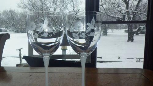 Cristalería DE CRISTAL Avon y recipientes