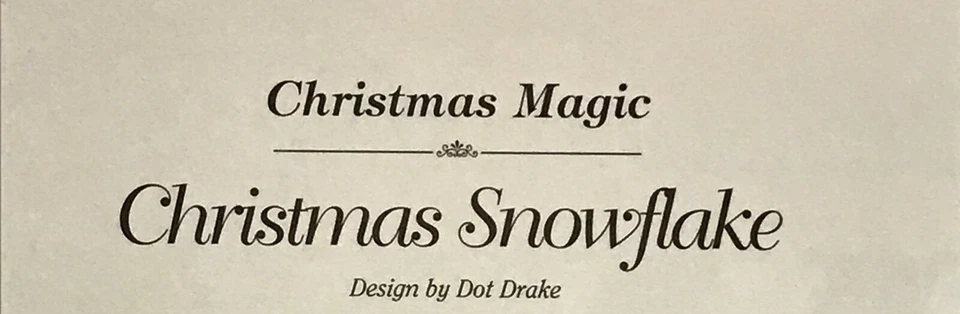 Christmas Magic ~ CROCHET PATTERN INSTRUCTIONS ONLY ~ Intermediate - Image 3 of 4