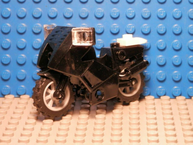 城市警察白色建筑玩具零件