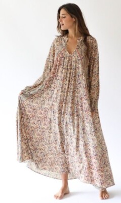 NWOT Natalie Martin $355 Fiore Dress in Goa Print; XS | eBay