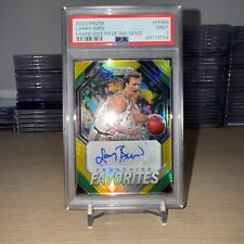 Larry Bird GOLD PANDORA /10 Auto 2023-24 Prizm Franchise Favorites Autograph MVP