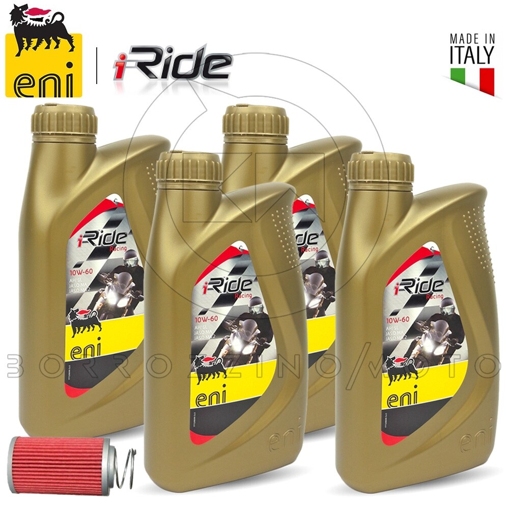 Mv Agusta 910 Brutale R/S Todos Oelwechselset Filtro De Aceite Agip Eni