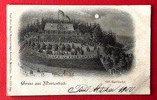 Mondschein Litho AK MARIENBAD in Böhmen 1900...