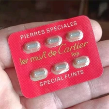 Cartier Lighter Special Flints Pierres Speciales Les Must De Cartier Vintage 90'