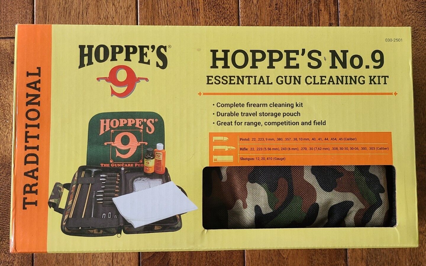 Hoppe's No. 9 Essential Gun Cleaning Kit Pistol Rifle Shotgun 0302501