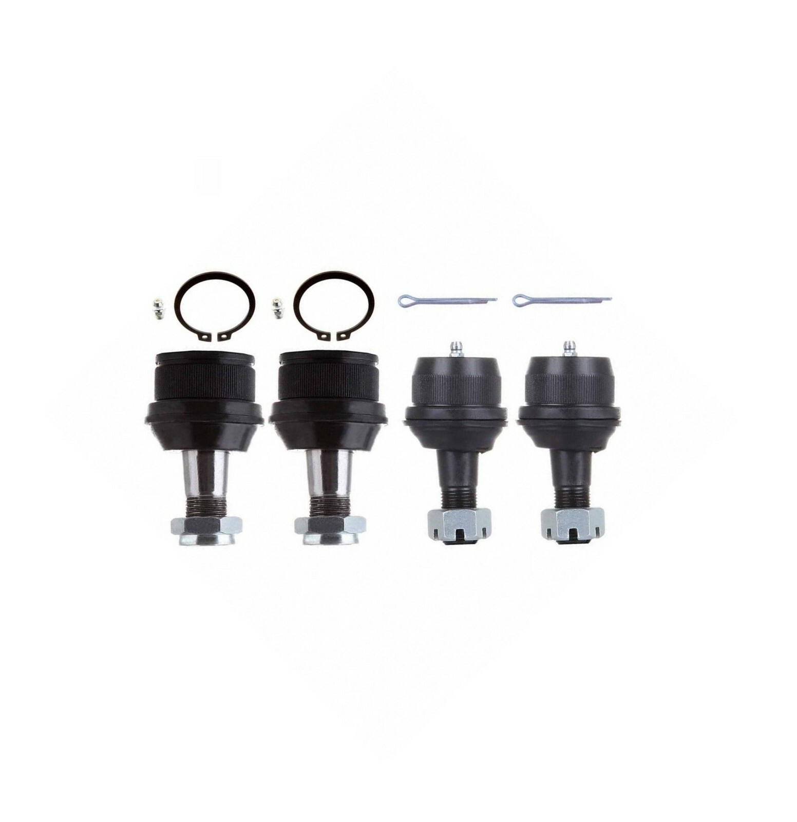 TeraFlex JK HD Dana 44/30 Upper & Lower Ball Joint Set of 4 w/ Knurl