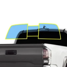 Pre Cut Fits Toyota Tacoma 2016-2023 Rear Windshield Protection Clear Bra Film