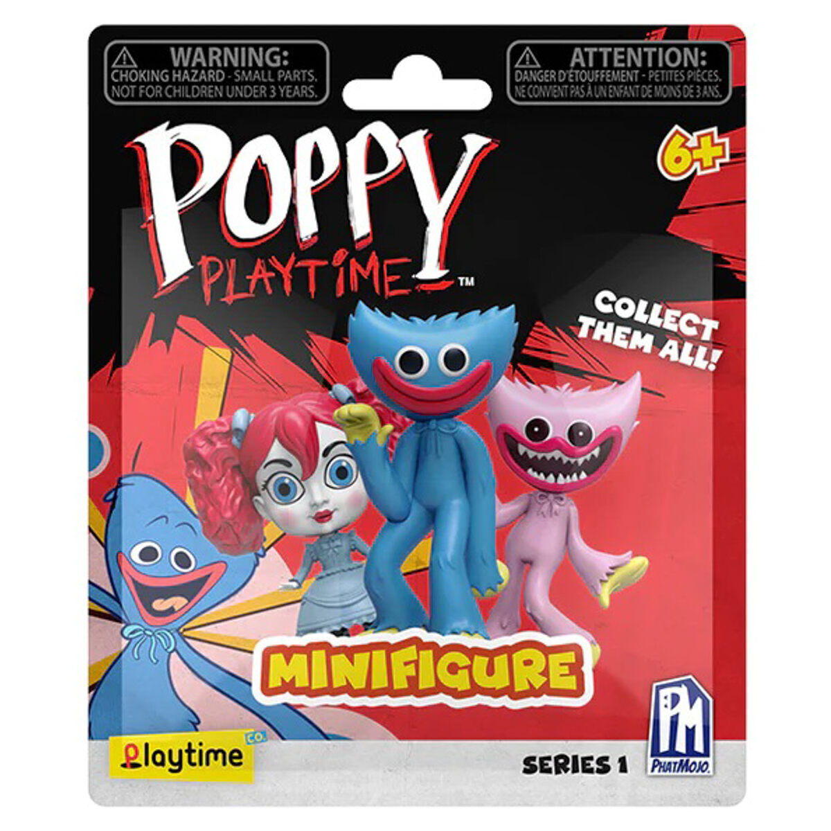 POPPY PLAYTIME - Vintage Collectible Figure Pack (Four Exclusive Minif