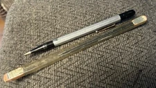 Vintage SCRIPTO No. MS-1 Mechanical Pencil + antique tube of Leads and erasers