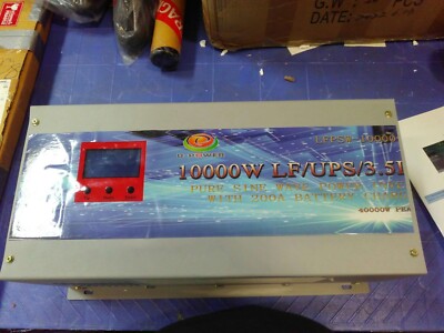 Fault & Not Work 10000W LF SP Pure Sine Wave Power Inverter DC12V/AC110V220V60Hz