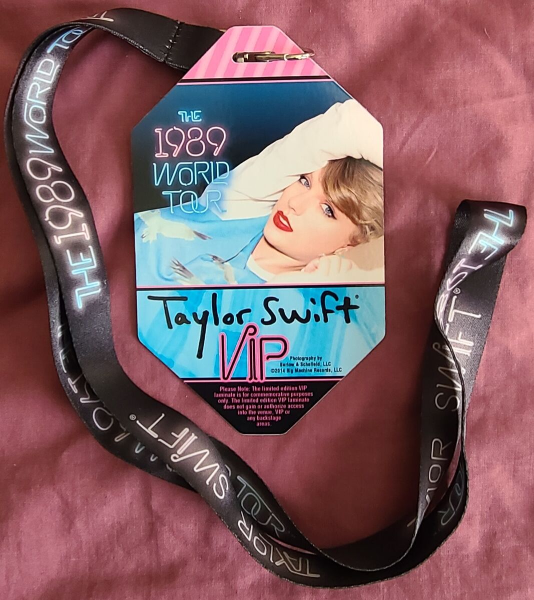taylorswift テイラースウィフト　1989 vip グッズ Official Taylor Swift 1989 Concert World Tour VIP Package w