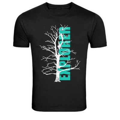 Explore Tree Nature Adventure Typography Graphic T-Shirt