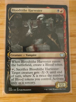 MTG Bloodtithe Harvester (Vitrine) 310 Innistrad: Crimson Vow M/NM kostenloser Versand im Vereinigten Königreich