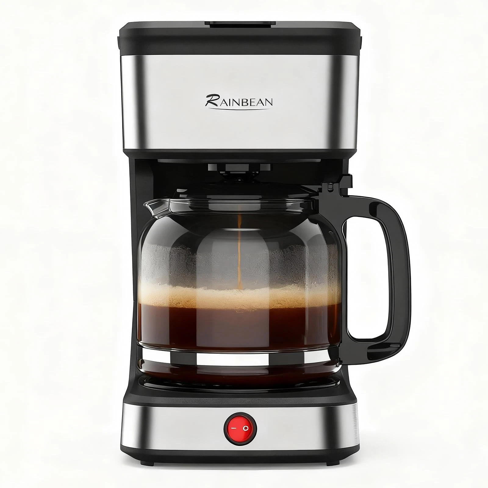 12-Cup Drip Coffee Maker,Home/Office Coffee Brewing Machine with Removable Fi...