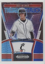 2020 Prizm Draft Picks Thunderstruck Blue & Carolina Hyper Joey Wiemer 0uf1