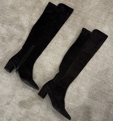 Stuart Weitzman Brown Suede Knee-High Boots