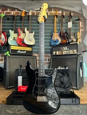Fender Ltd Ed. American Standard Stratocaster Blackout 2015 Electric Guitar
