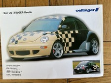 Catalogue Brochure De Vente Volkswagen New Beetle Préparateur Oettinger