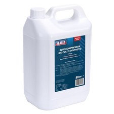Image of Sealey Compressor Oil Fully Synthetic 5L FSO5
