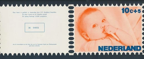 XE63264 Netherlands 1966 child welfare FDC used