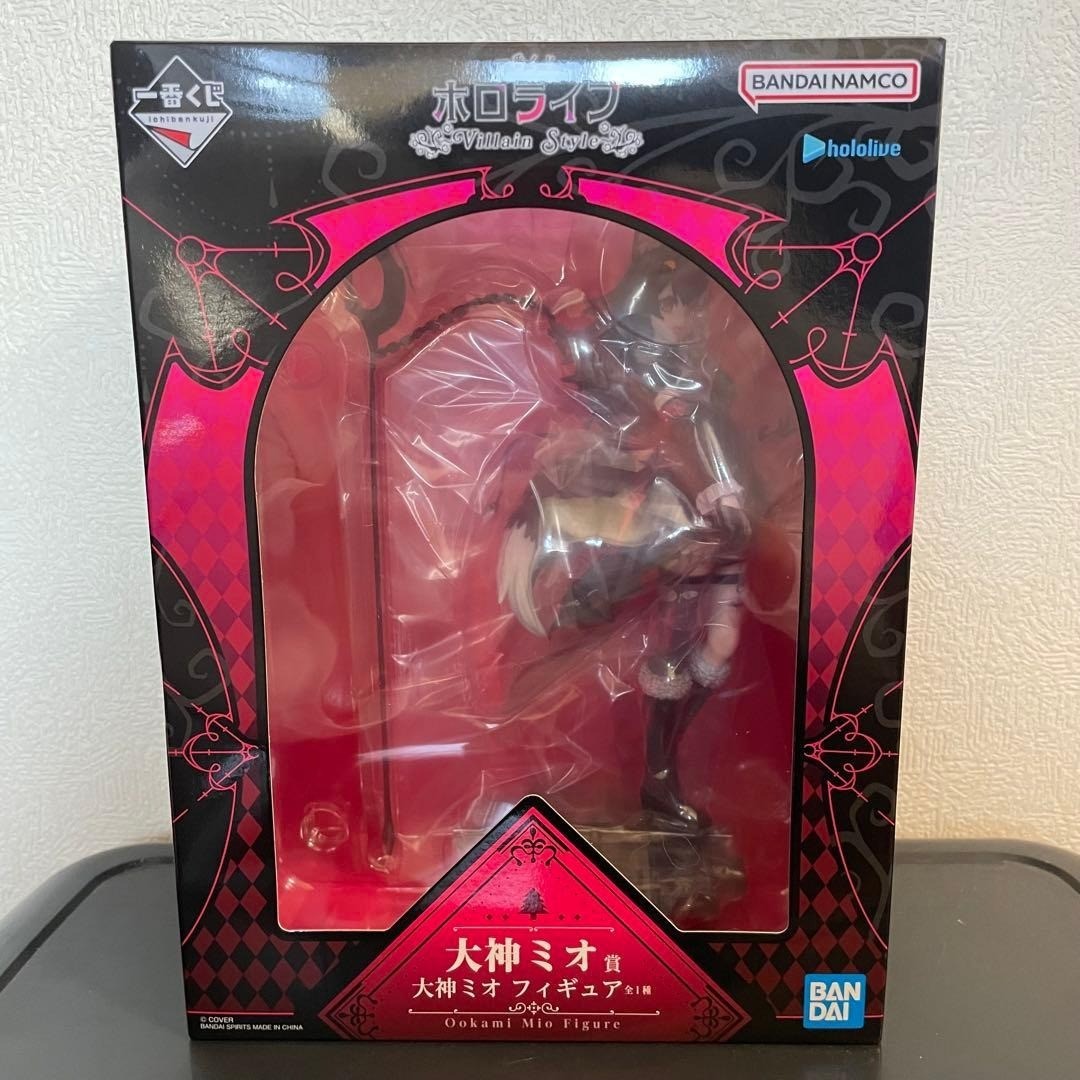 Ichiban kuji Hololive Villain Style Ookami Mio Prize Figure BANDAI
