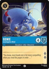Genie Investigative Mind 146/204 Whispers in the Well Disney Lorcana 002514