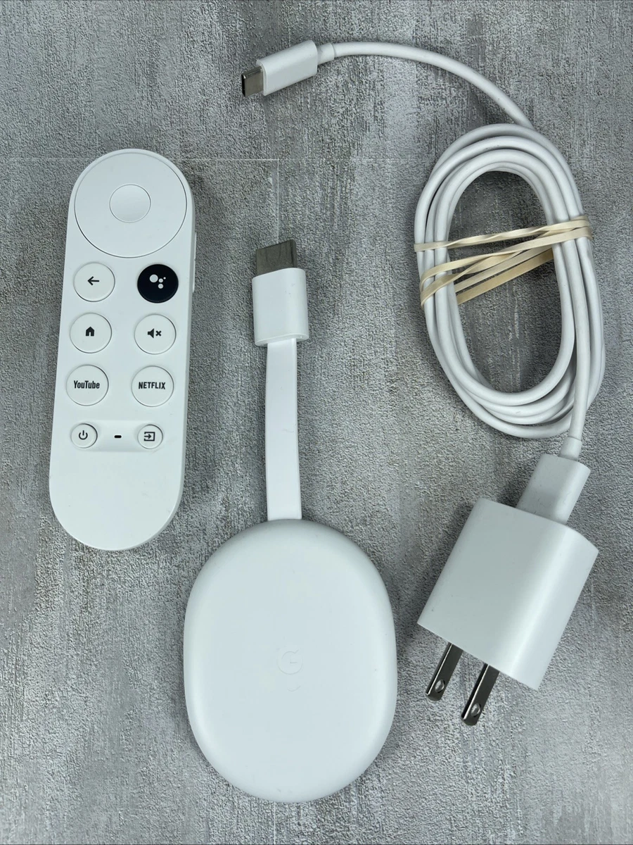 Google Chromecast with Google TV White 2160p Google Assistant