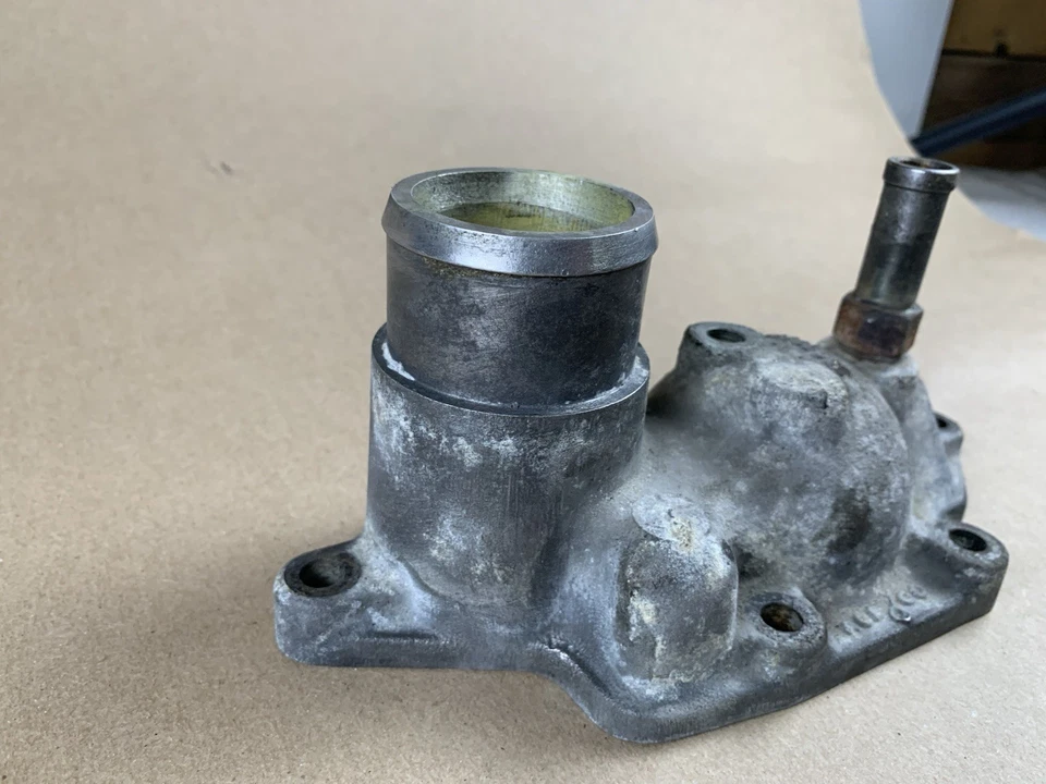 1994-02 Dodge Ram 2500 3500 V10 8.0L Engine OEM Aluminum Thermostat Housing - Image 3 of 4