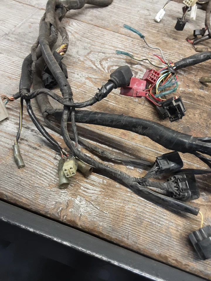 1999 99 Kawasaki Vulcan 1500 VN1500 Main Electrical Wire Wiring Harness BR-699 - Image 3 of 4