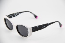 NEW FACE A FACE CLONE 1 COL 012 WHITE BLACK AUTHENTIC SUNGLASSES 51-20