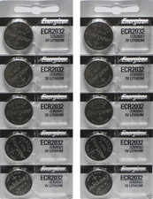CR2032 3 Volt Lithium Coin Battery 10 Pack 2X5 Pack in Original Packaging 2