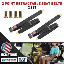 2pack Premium Lap Seat Belt 2 Point Adjustable Retractable Car Single Seat Lap 2pack Premium Lap Seat Belt 2 Point Adjustable Retractable Car Single Seat Lap