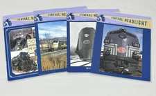 Lot 4 New York Central Headlight Magazines 2020 Vol L No 1-4 FULL YEAR Railroad
