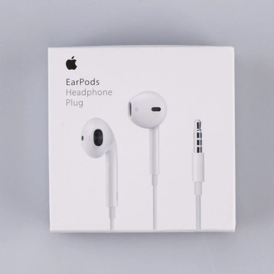 Original Genuine Apple EarPods Earbuds Headphone 3.5 mm Jack - White