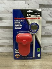 DeltaTrak 12214 Professional Use FlashCheck Dishwasher Thermometer Kit New