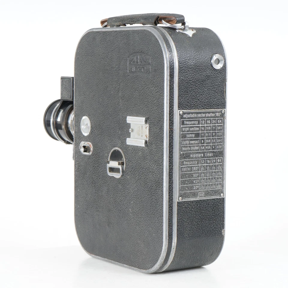 : Cámara de película Zeiss Ikon Movikon 16 mm película años 30 con lente Sonnar 25 mm f/1,4 Foto 3 de 4