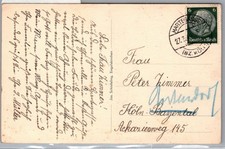 Ak Hartegasse Süng Gasthaus Tix 1940 auf Pos...