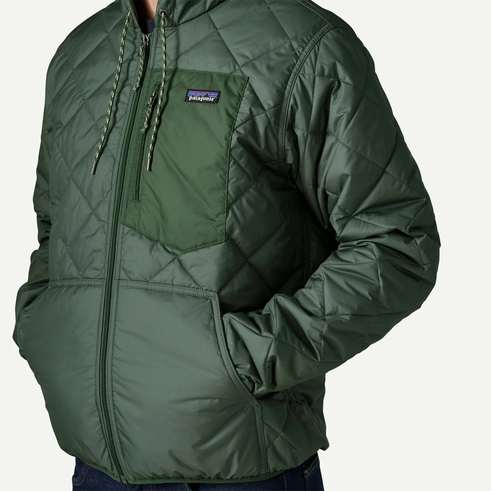 Patagonia Diamond Quilted Insulated Bomber Hoody - Men's, FREESHIPPING - product detail image 21