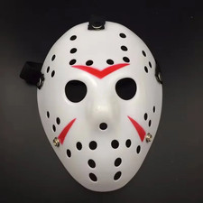 Gift Movie Hockey Mask Jason Voorhees Friday the 13Th Horror Scary Mask Hallowee
