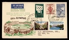 DR WHO 1956 AUSTRALIA FDC? OLYMPICS SPECIAL CANCEL R80718