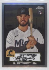 2021 Topps Chrome Platinum Anniversary Eddy Alvarez #135 00em