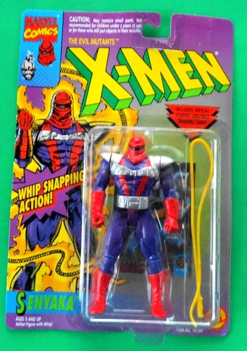 Vintage 1994 Toy Biz Marvel X-Men SENYAKA Action Figure FREE SHIPPING