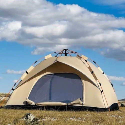 Tenda Da Campeggio Echosmile 4 Persone, Automatica Pop-up, Leggera 3,9 Kg, Impermeabile PU 2000mm, Protezione UV, Con Borsa Da Trasporto