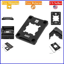 AM5 CPU Contact Frame V2, Black, Aluminum, Anti-Bending, Includes Screwdriver