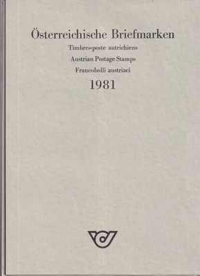 Österreich - 1981 -  Jahresmappe mit Mi.-Nr. 1664-1694 postfrisch ** - Bild 1 von 4