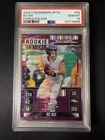 2024 Contenders Optic Bo Nix Rookie Purple Pulsar /37 RC #62 PSA 10